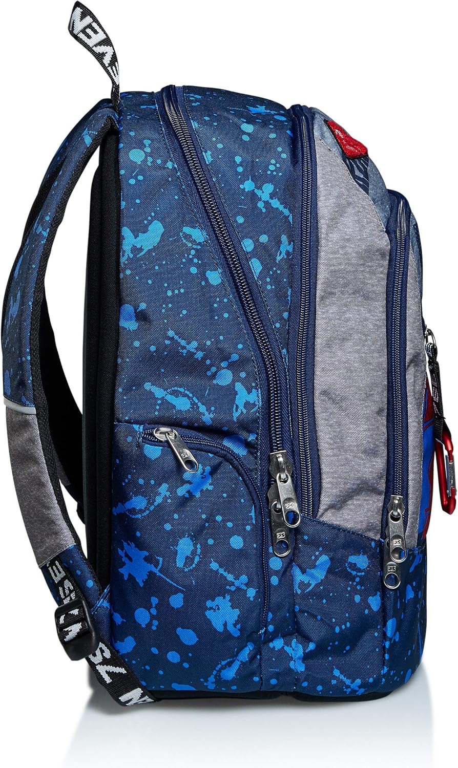 Seven Advanced Backpack - Street Player - Double Compartment - School and Leisure, Dark Blue Urban, standard size - Image 3