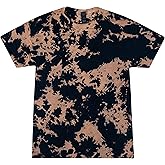 Colortone Bleach Out Tie Dye Short Sleeve T-Shirt for Men and Women