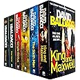 King and Maxwell Series 6 Books Collection Set by David Baldacci (Split Second, Hour Game, Simple Genius, First Family, Sixth Man & King and Maxwell)