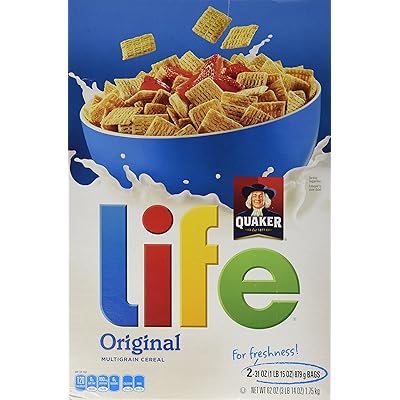 Quaker Life Cereal, 62 Ounce
