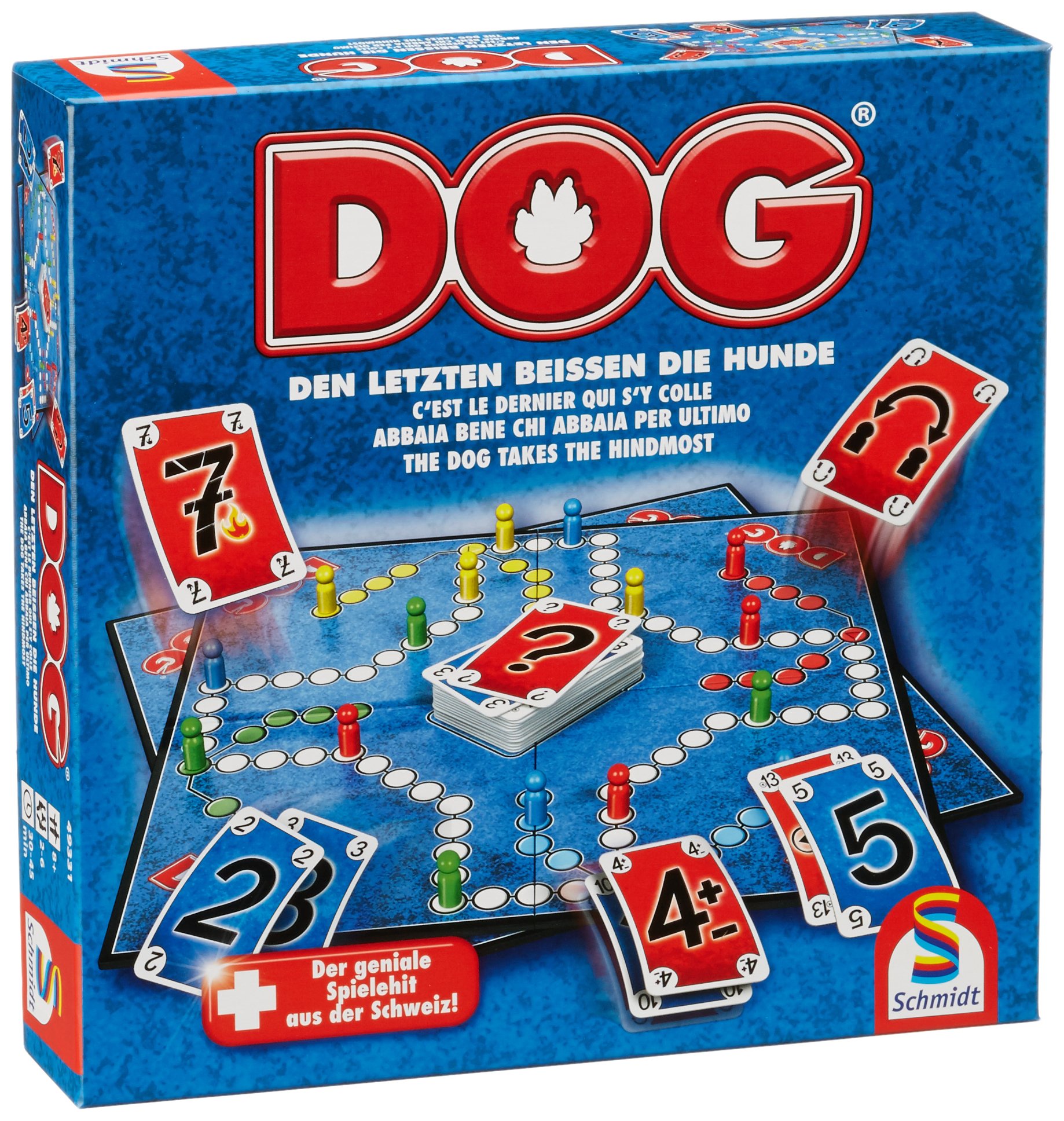 Schmidt Spiele 49331 Dog, Den Letzten beissen die Hunde, Family Game, FFP Item