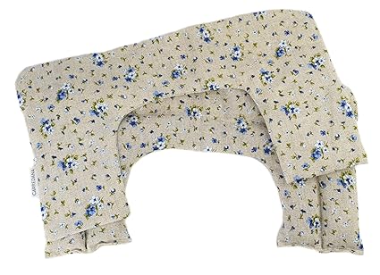 Saco térmico cervical de semillas de trigo y lavanda 45 x 28 cm ...