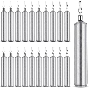 60 Plombs De Pêche 3 Oz Sans Rouleau – Poids En Plomb Qualité US – Neuf