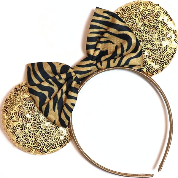 Amazon.com: Leopard & Cheetah Mickey & Minnie Ears - Lion  display picture 1