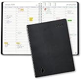 2026 Planner Weekly and Monthly – Hourly Appointment Book 2026 – Softcover, Twin-Wire Binding – Teacher Planner, Simple Desig