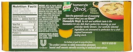 Amazon Com Knorr Homestyle Stock Chicken Concentrated Broth Chicken 4 66 Oz 4 Ct Grocery Gourmet Food