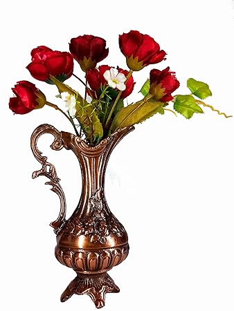 Buy Flower Vase 18cm Cast Iron Aluminium Copper Online At Low