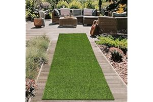 HEBE RUGS HEBE Artificial Turf Rug,2'x6', Grass Mat with Drainage Hole, Reusable Grass Turf Mat Pee Pad for Dog Potty Training Indoor Outdoor Use