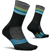 Feetures Merino 10 Cushion Quarter Sock Stripe