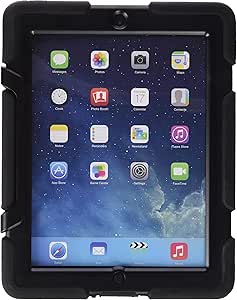 Griffin Technology - Survivor New iPad (4th Generation), iPad 3 and iPad 2 Case Extreme-duty Military Black