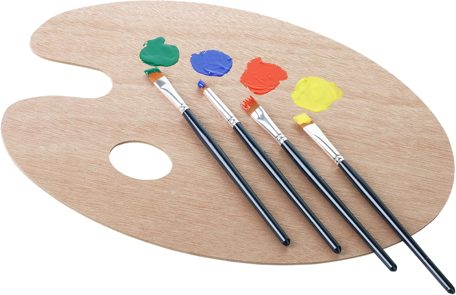 Mr. Pen- Wooden Paint Palette, 2 Pack, Artist Palette, Painting Palette, Oil Paint Palette, Wood Paint Palette, Art Pallet for Painting, Palettes, Wood Paint Pallet, Pallets for Painting, Wood Palette