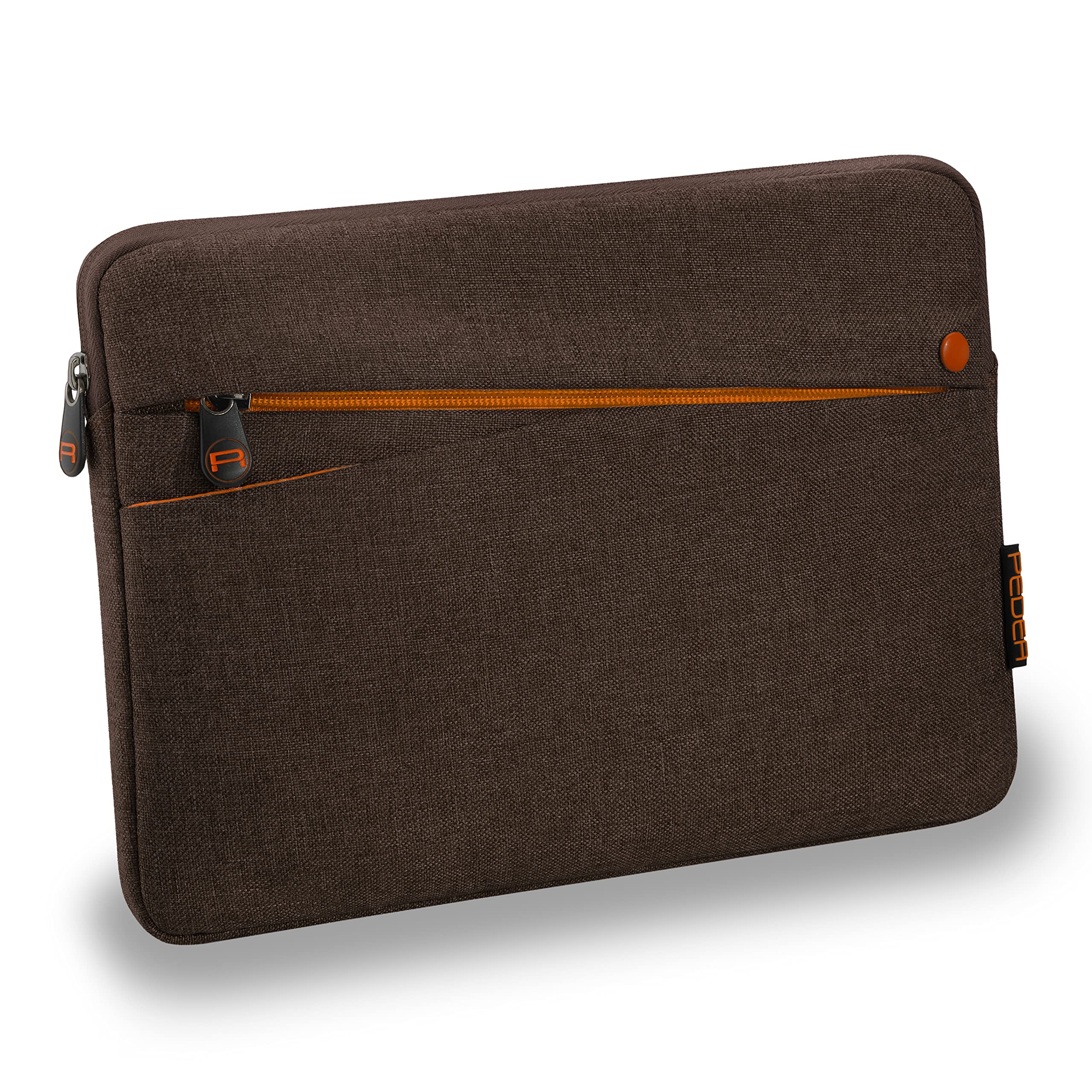 PEDEA Tablet PC Case "Fashion" for 10.1-11 inch screens (25.6-27.96 cm); protective case/cover with accessory pocket, brown — image 1