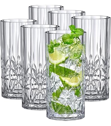 BOHEMIA Cristal - ⭐️⭐️⭐️じゅう Amazon.com | (SET of 6) Crystalex Bohemia Quadro, 11-Ounce