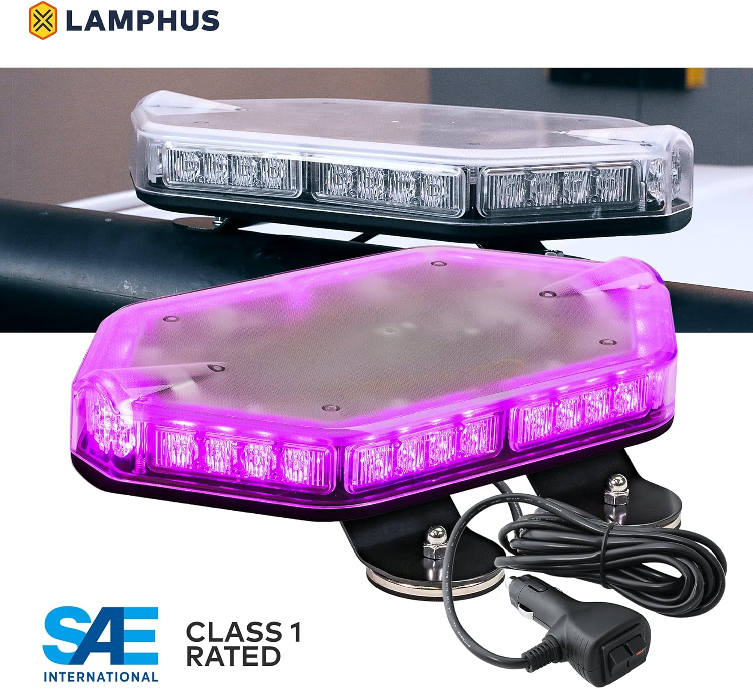 NanoFlare NFMB40 12" 40W PURPLE LED Strobe Mini Light Bar