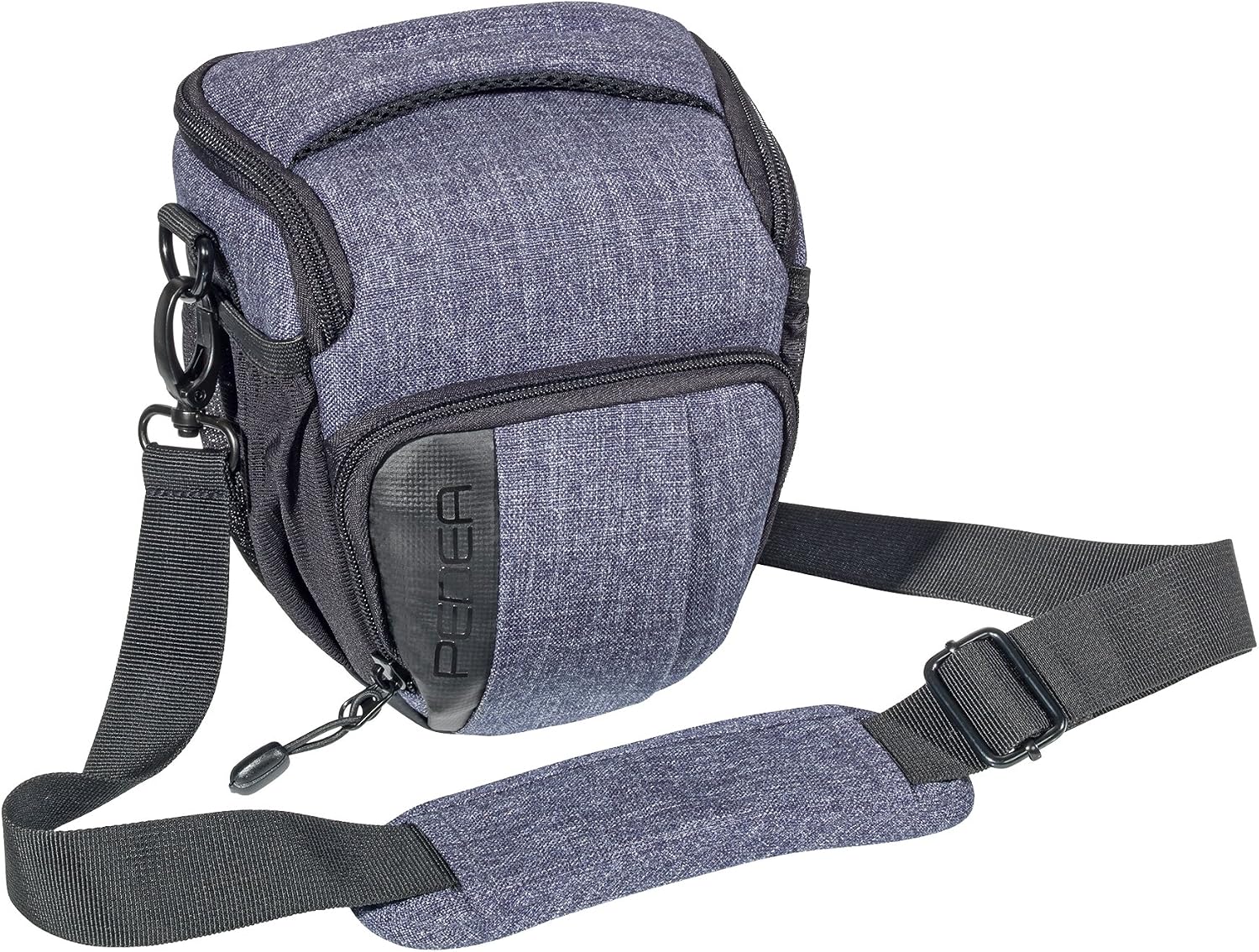Fashion camera case Canon EOS M3, 30D, 50D, 400D, 450D, 100D, 1000D, Nikon D5500 / Sony Alpha 6000, Grey, Size M