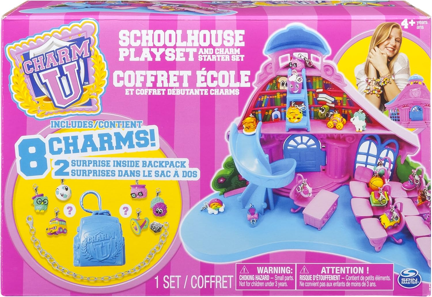 charm u school house playset