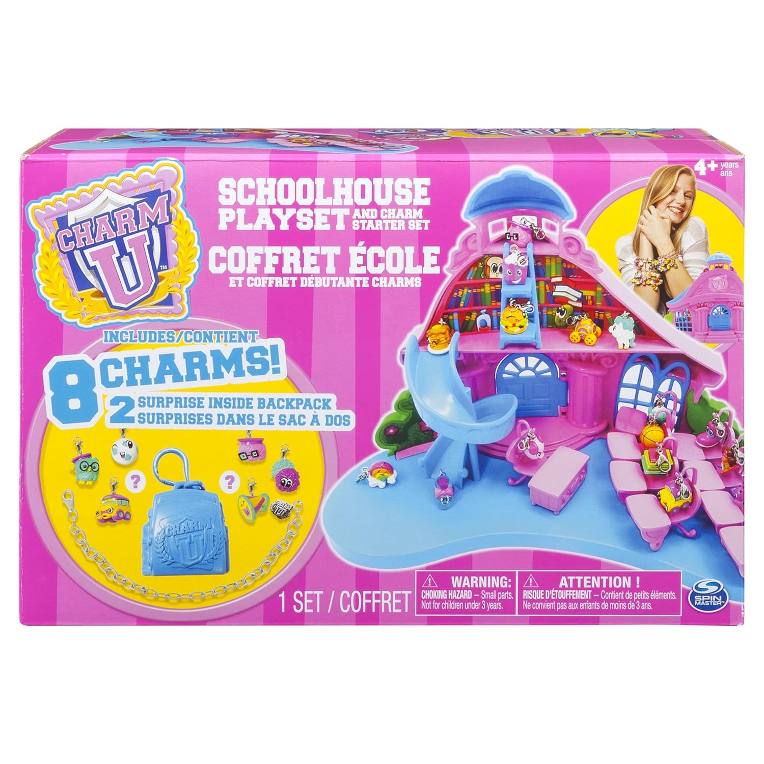 charm u school house playset