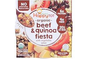 HAPPYTOT HAPPY TOT Organic Beef & Quinoa Fiesta Meal Bowl, 4.5 OZ