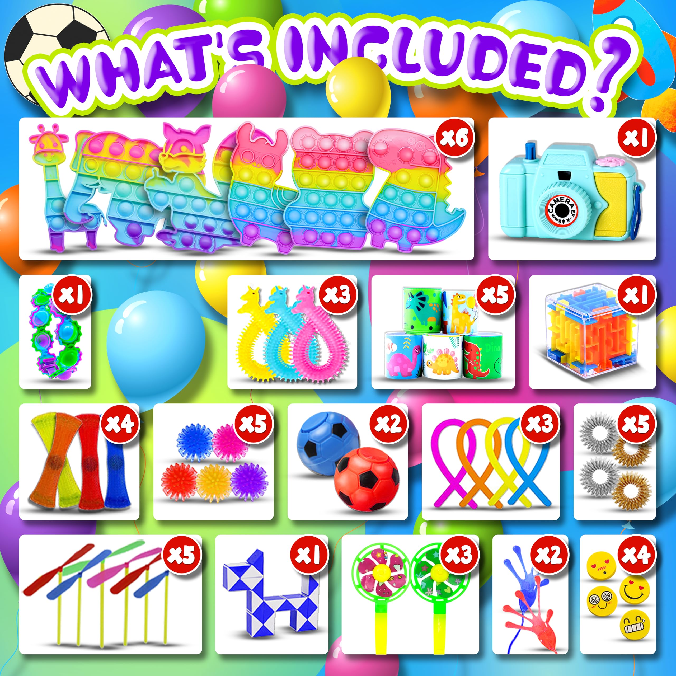 1000pcs Party Favors Goodie Bags for Kids, Fidget Toys Pack, Stocking Pinata Stuffers, Birthday Gifts, Classroom Prize, Treasure Box, Carnival Prizes, Easter Eggs Fillers