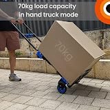 Move It 2-in-1 Folding Hand Truck Trolley Platform Cart 120kg 70kg view 4