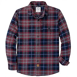 Dubinik®Mens Flannel Shirts Long Sleeve Flannel