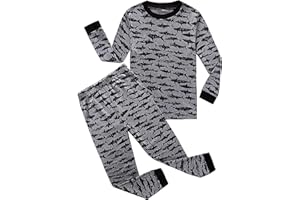Family Feeling Little Big Boy Pajamas Sets 100% Cotton Pjs Kids Jammies