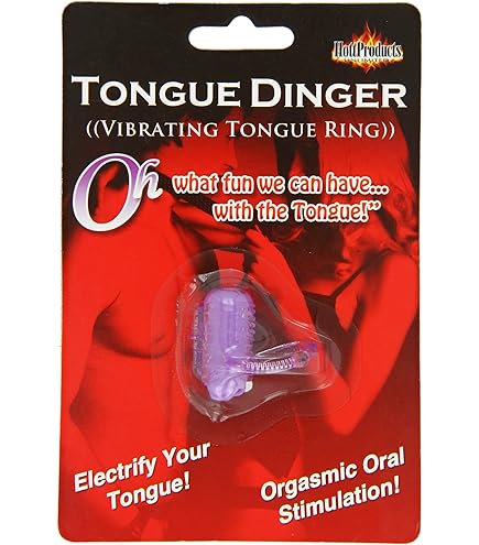 Amazon.com: Doc Johnson GoodHead - Vibrating Tongue Ring -  One-Size-Fits-All Slip-On Disposable Vibrating Tounge Ring