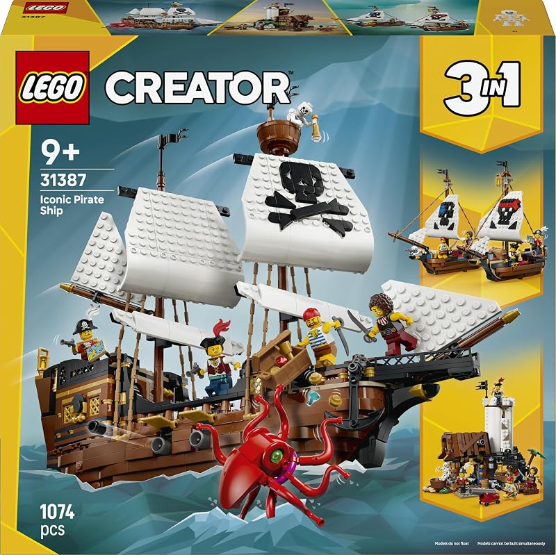 Creator 3in1 Legendäres Piratenschiff 31387
