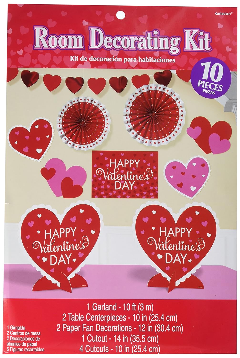Buy Blushing Valentine S Day Room Party Decorating Kit Paper