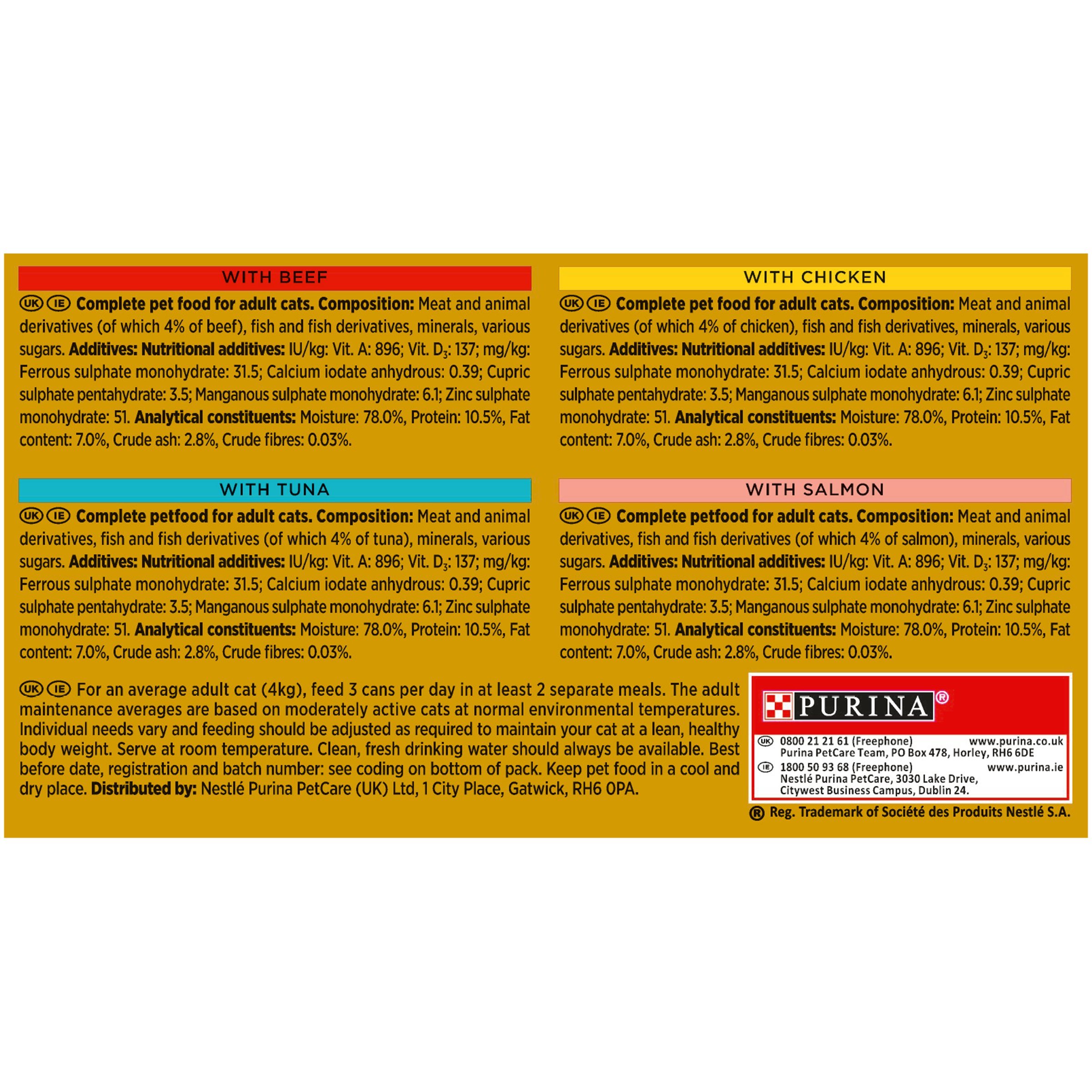 gourmet melting heart cat food