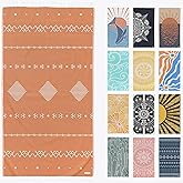 FESHKA Sand Proof Turkish Beach Towel – Oversized, Quick Dry & Lightweight Travel Towel - 100% Organic Cotton Beach Blanket - Perfect for Bath, Pool & Picnic | Gingerbread (Rust)