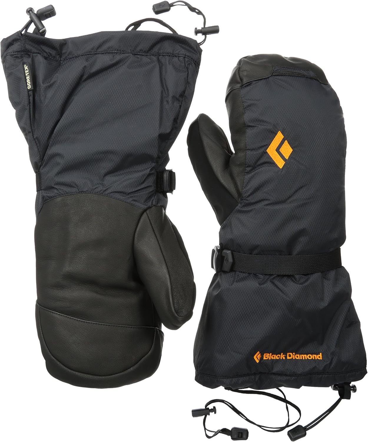 Black Diamond Absolute Mitts Cold Weather Gloves: Clothing