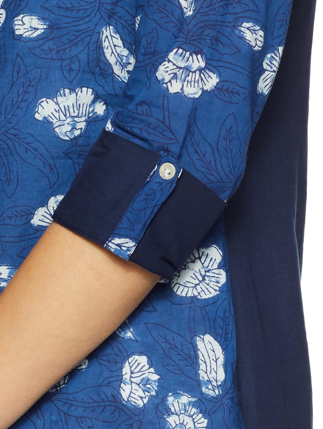 amazon brand- myx women's asymmetrical hemline kurta