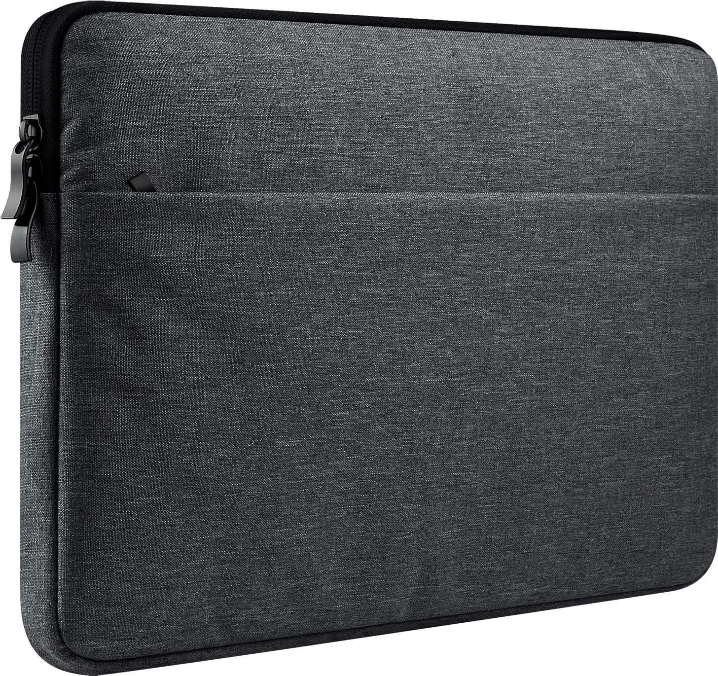 CCPK 11-13 inch Laptop Sleeve Compatible for Newest 13.3" MacBook Air 2018 A1932 / Pro 2016 2017 2018 A1708 / with Touch Bar A1706 A1989 Dell XPS 13 Latitude 7390 Carrying Case Bag Pocket Black Grey