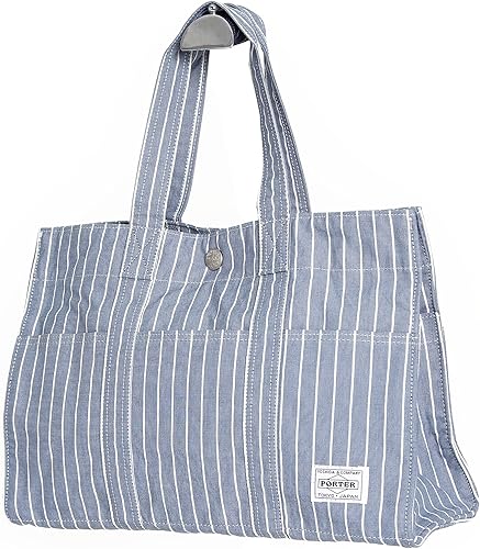 Amazon ポーター Porter 吉田カバン ブルーストライプ トートバッグ 通勤 708 ストライプ99 99 Porter ポーター トートバッグ