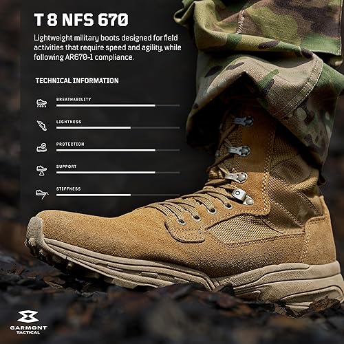 T8 Nfs 670 Garmont Light Boots Garmont T8 NFS 670 Regular Tactical