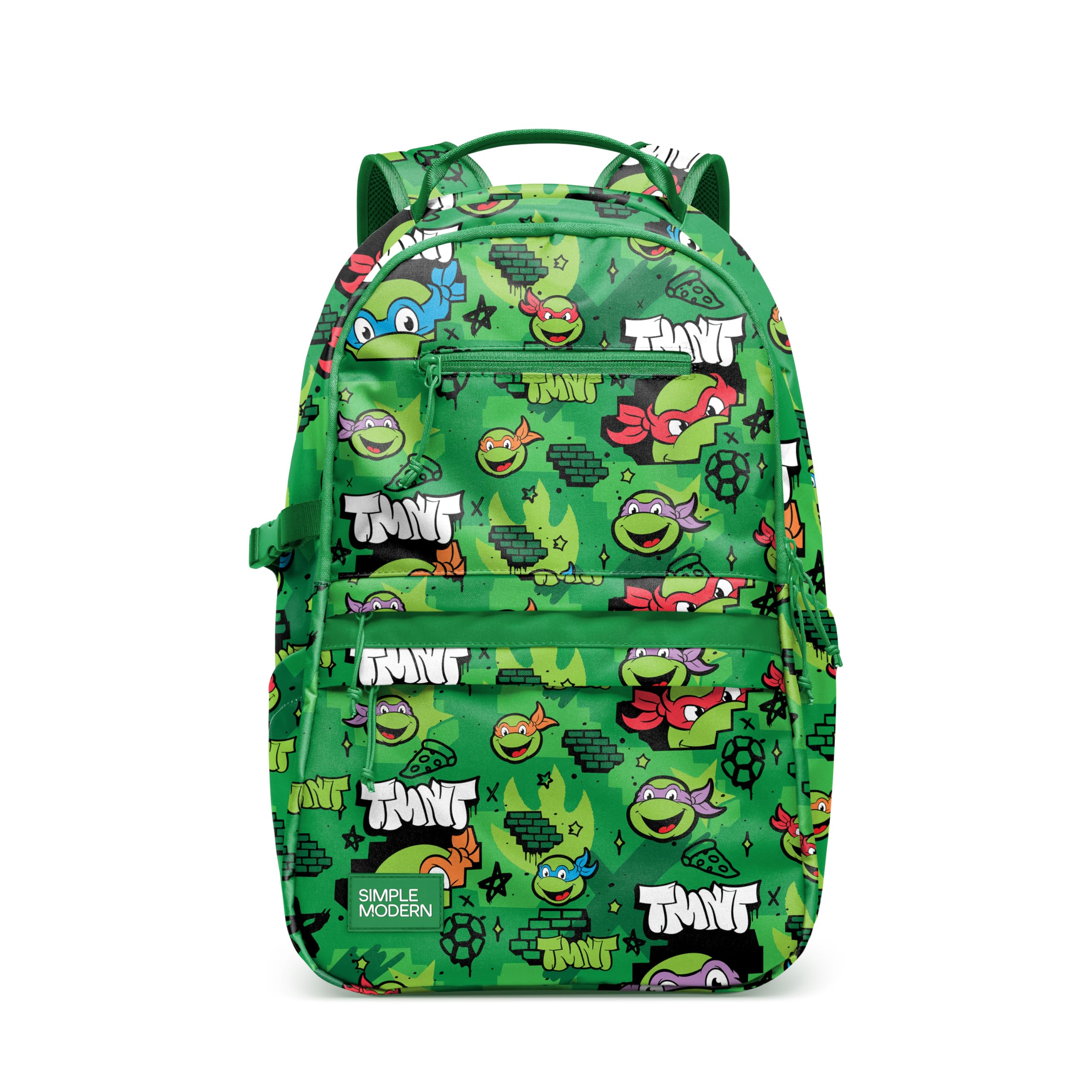 Simple Modern Teenage Mutant Ninja Turtles Ellis Backpack for School | Medium 20L Elementary Middle and High School Bookbag for Kids and Teens | Girls and Boys | TMNT Graffiti