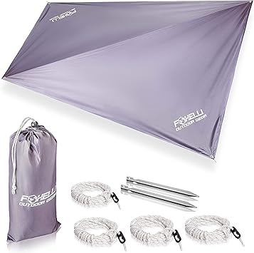 Foxelli Waterproof 12' Camping Tarp