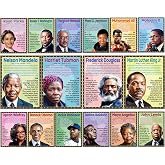 16 Black History Posters - Black Juneteenth Posters 13.4*10.2 inch | Black History Classroom Wall Decor June 19th Freedom Bulletin Board Decor