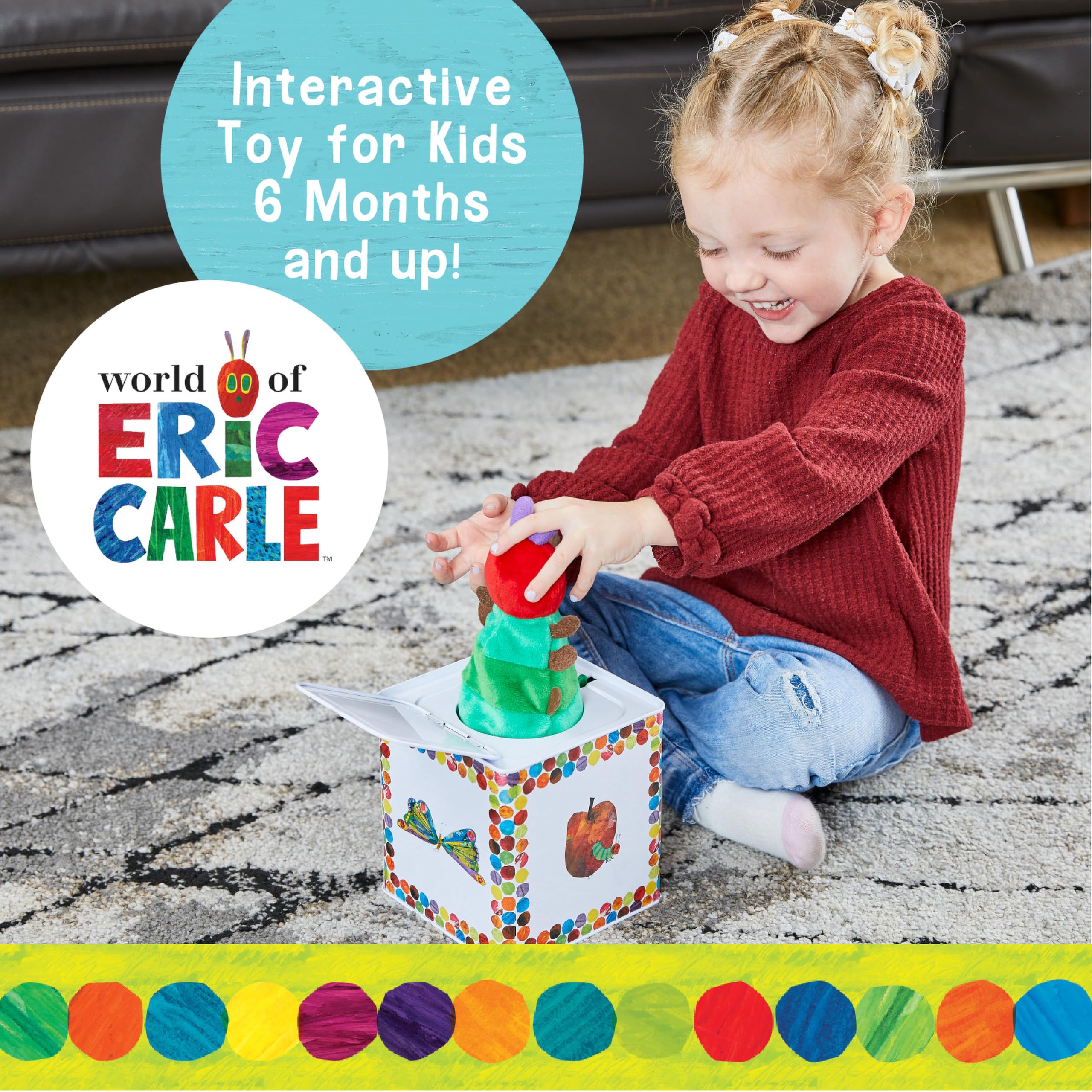 World of Eric Carle, The Very Hungry Caterpillar Jack in the Box
