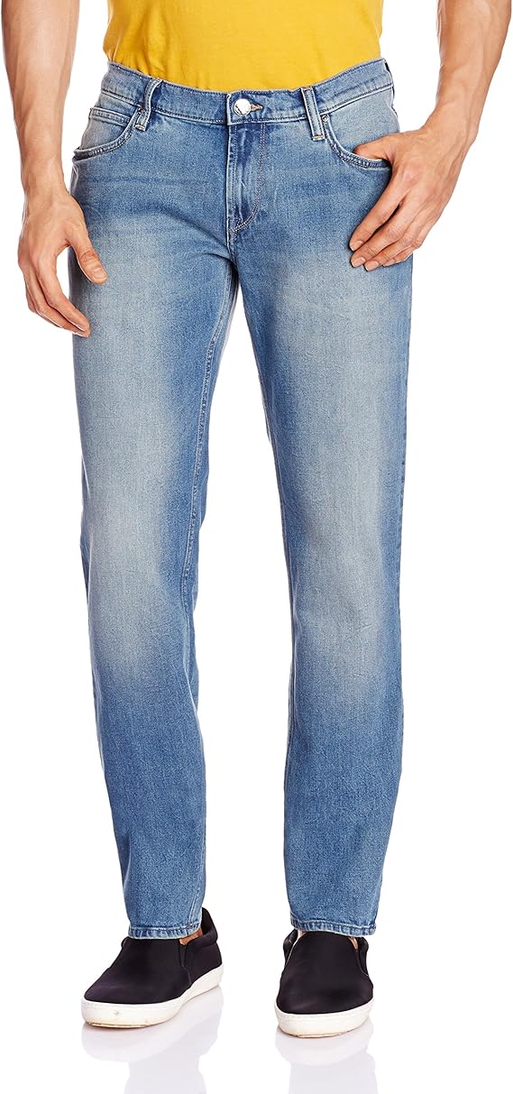 Buy Lee Men's Walker Skinny Jeans (8907222527440_LEJN5559_28W x 33L ...