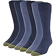 GOLDTOE Men's Stanton Crew Socks, Multipairs