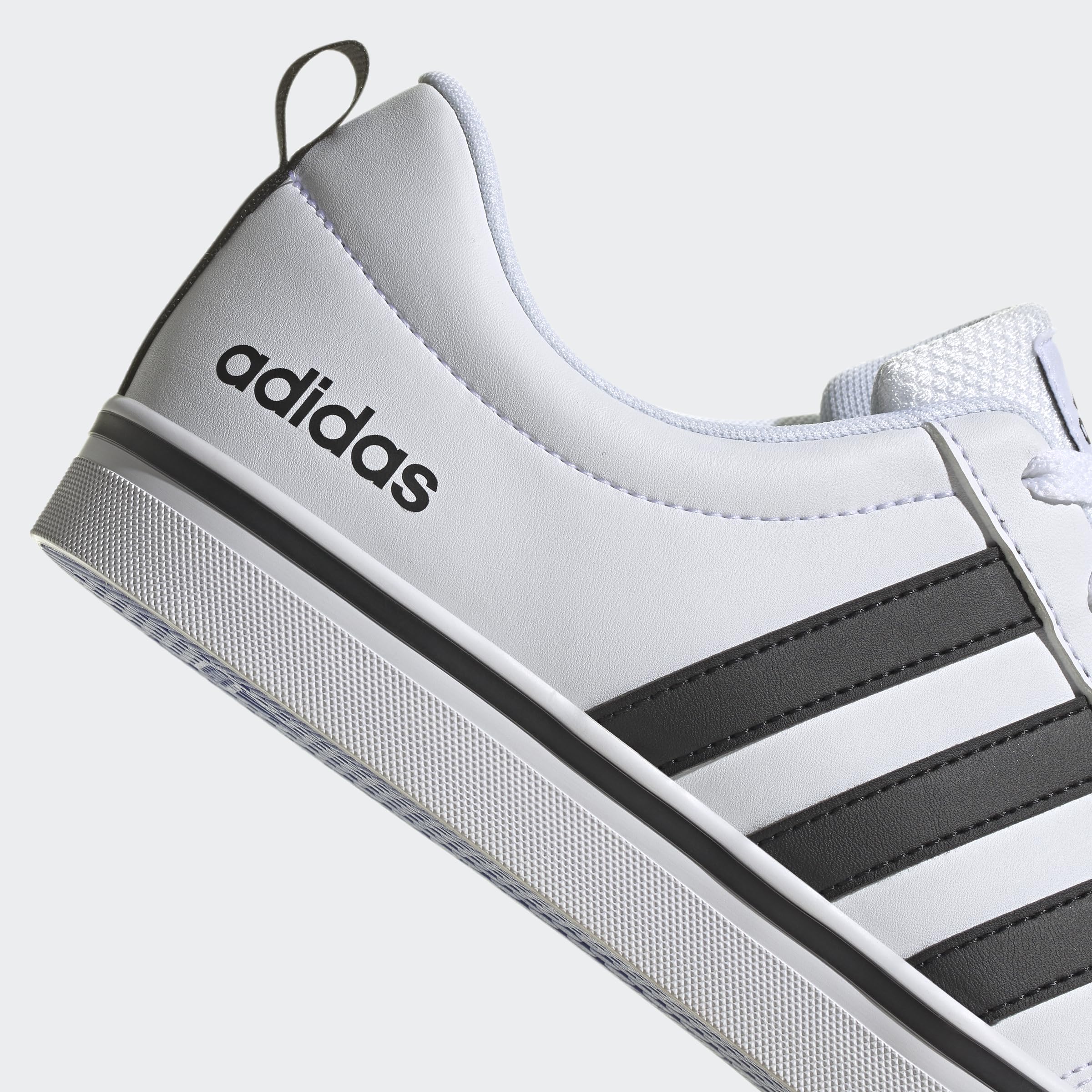 adidas Unisex VS Pace 2.0 Shoes, Cloud White / Core Black / Cloud White, 43 1/3 EU 6
