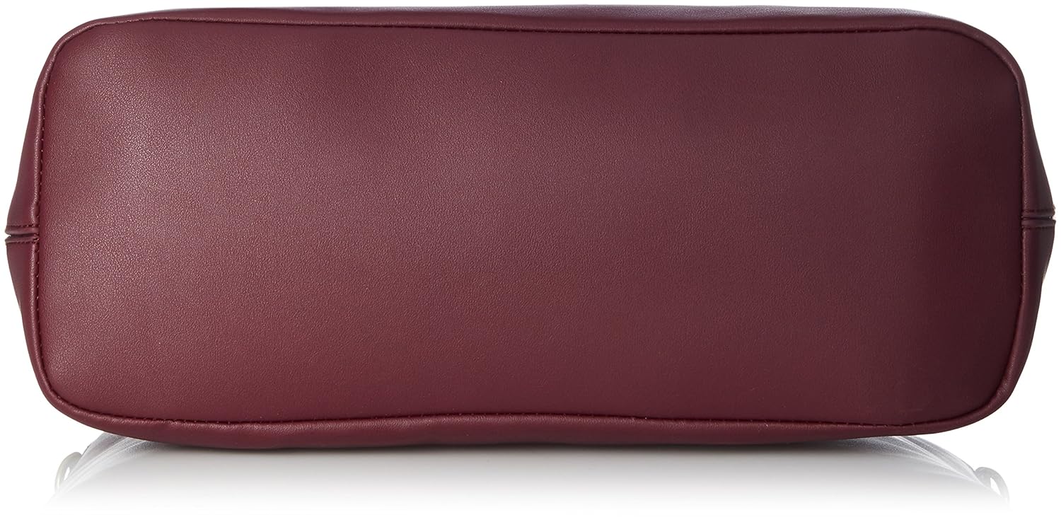 caprese shyla women's tote bag (burgundy)