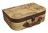 Wald Imports 70014/LG Large Map Faux Leather