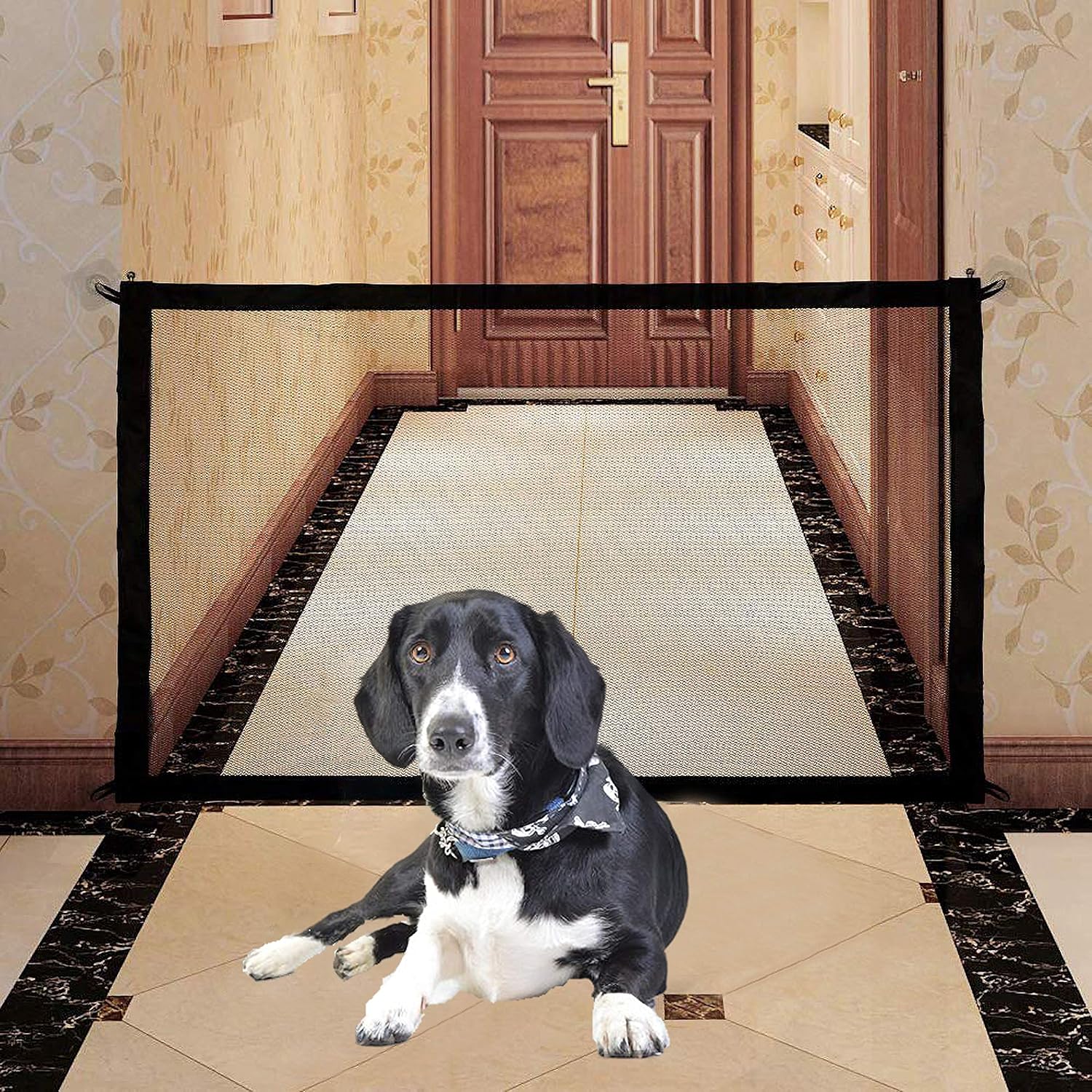 Portable Pet Gate Folding Magic Gate Safe Guard Isolated