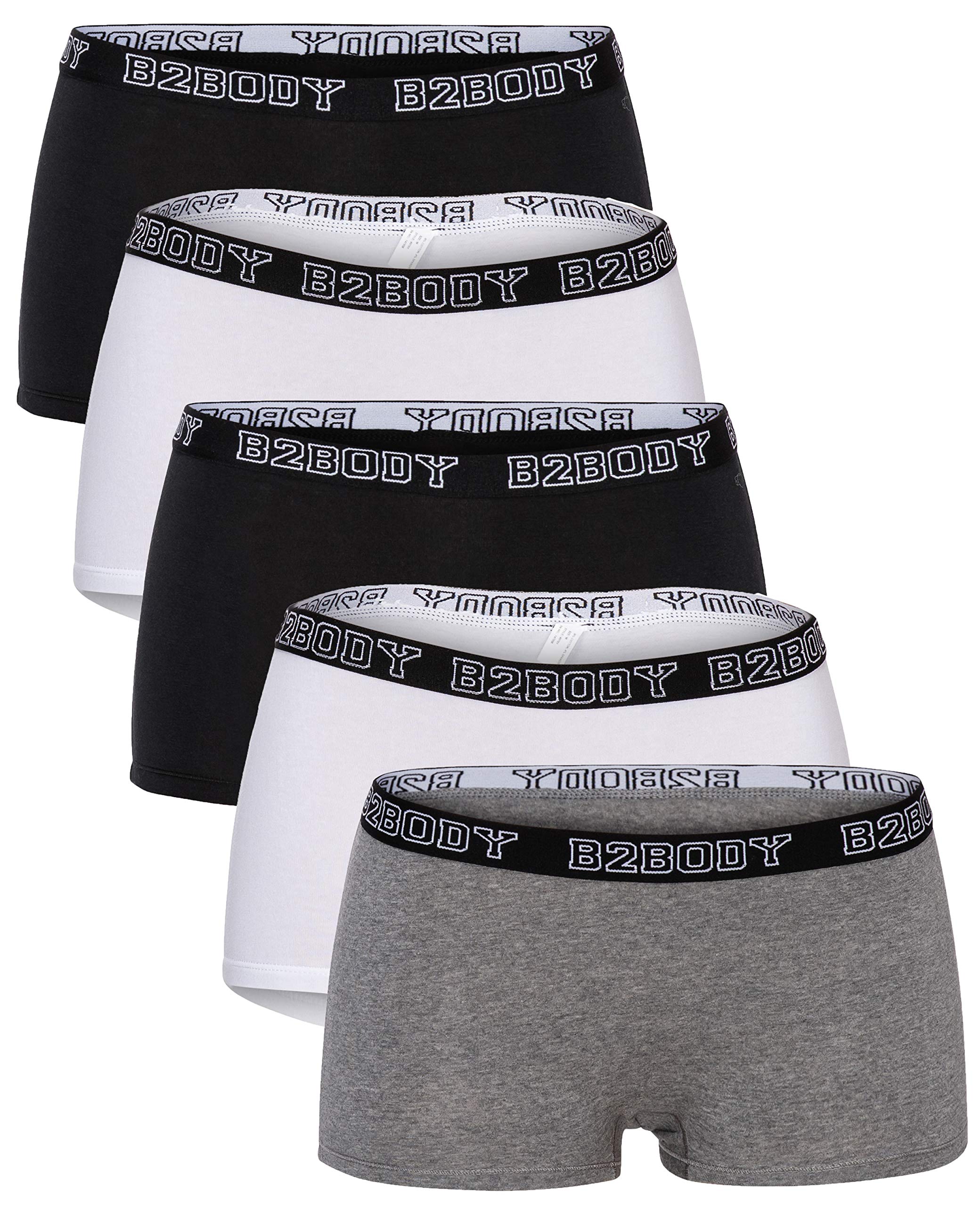 B2body Cotton Underwear Women Boyshort Panties For Women Small To