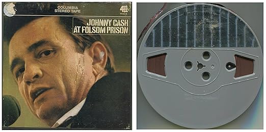 Johnny Cash Johnny Cash At Folsom Prison Pre Recorded Reel To Reel Audio Tape Amazon Com Music