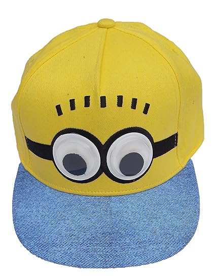 baseball cap with eyes