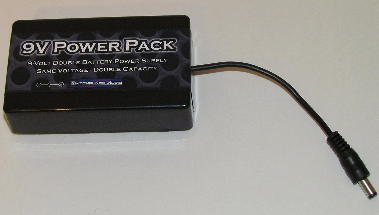 SwitchBlade Audio 9Volt Guitar Effect Pedal Double Battery Pack